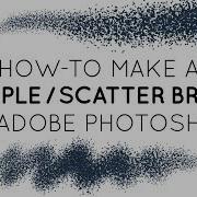 How To Make A Stipple Scatter Brush In Photoshop Tutorial