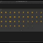 BitmapFontGenerator Photoshop Script