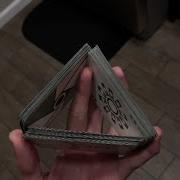 How To Do A One Handed Triangle With A Deck Of Cards Cardistry Tutorial