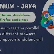Run Selenium4 Tests Parallel Using Standalone Docker Containers Docker Compose Yml File