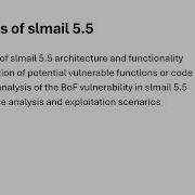 A Deep Dive Into Buffer Overflow Vulnerability In SLmail 5 5