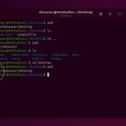 Basic Command Line Navigation In Ubuntu Linux BASH Terminal PWD CD LS