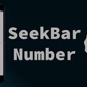 Add Number To SeekBar Slider In Android Studio Mobile App Development For Beginners