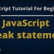 Break Statement In JavaScript JavaScript Break Statement Tutorial Hindi
