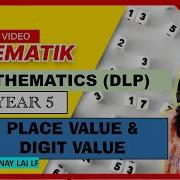 MATHEMATIS YEAR5 DLP L WHOLE NUMBERS OPERATIONS L PLACE VALUE DIGIT VALUE
