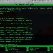 Java15 Working With BorderLayout And FlowLayout