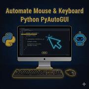 Control Mouse Keyboard Using Python PyAutoGUI Full Tutorial