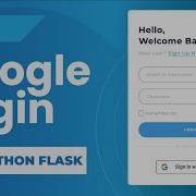 Python Flask Google Login HOW TO Google Login For Flask 2021
