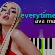 Ava Max EveryTime I Cry Piano Tutorial