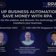 Webinar Python RPA Talk Bpo