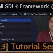 SDL3 Mac Framework Install From Dmg SDL3 Episode 2 4