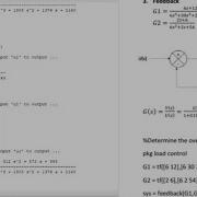 Step By Step Guide Transfer Function Process Control E G 5 Using Octave Series Parallel Feedback