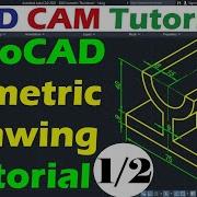 AutoCAD Isometric Drawing Practice Part 1 Of 2