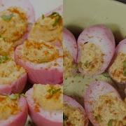 Beet Pickled Devilish Eggs Recipe