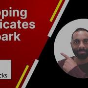 Dropping Duplicates In Spark Databricks