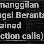 Pythonic 17 Pemanggilan Fungsi Berantai Chained Function Call Pada Bahasa Pemrograman Python