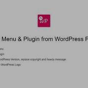 How To Hide WordPress Admin Menu And Plugin