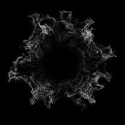 White Shockwave VFX Effect In Black Screen