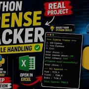 Python Expense Tracker Real Life Project With CSV Beginner To Advanced