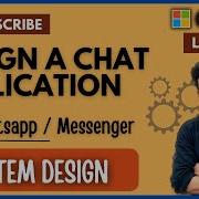 System Design 8 Design Chat Application Like Whatsapp Messenger HLD LLD