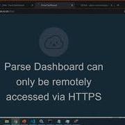 Access Local Dev Server Parse Dashboard From Another Device