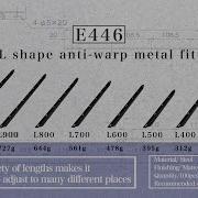 K2 L Shape Anti Warp Metal Fitting E446 Introduction Video