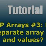 PHP Arrays 3 How To Separate Array Keys And Values