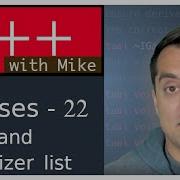 Classes Part 22 Curly Brace Versus Parenthesis And Std Initializer List Modern Cpp Series Ep 59