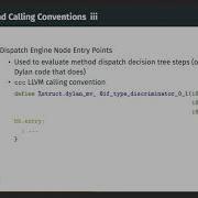 LLVM Code Generation For Open Dylan