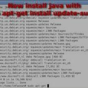Linux Installing Java Through Terminal