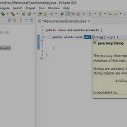 Пример Java Hello World в Eclipse