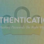 Hashing Passwords Node Authentication Tutorial Part 3