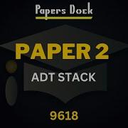 Paper 2 9618 Abstract Data Type Stacks