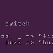Solving FizzBuzz With C S Pattern Matching Switch Statements