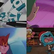 Cartoon Characters Crashing Out For 17 Minutes And 16 Seconds