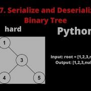 LEETCODE 297 SERIALIZE AND DESERIALIZE BINARY TREE PYTHON
