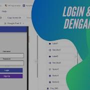 Login Sign Up Menggunakan Storage TinyDB Local Storage Di Kodular