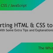 Converting HTML CSS To PDF