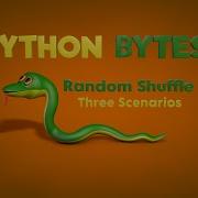 Cinema 4D Python Bytes Random Shuffle Three Scenarios