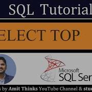 SELECT TOP Statement SQL Tutorial For Beginners