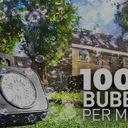 1000 Bubbles Per Minute Bubble Machine In Action