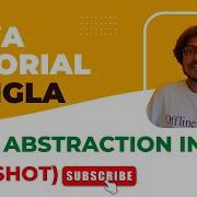 Java Bangla Tutorials 45 Java OOP Bangla Tutorials Abstraction In Java Data Abstraction One Shot