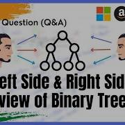 Binary Tree Q A 3 Print Left View Of A Binary Tree Print Right View Of A Binary Tree LeftView