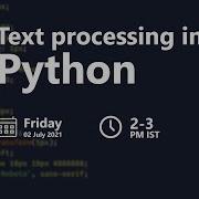 Text Processing In Python Part 1 NLP AI Lecture 9 GeeksforGeeks School