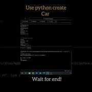 Use Python Create Car Shorts Love Coding Program Subscribe