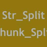 PHP 5 In Arabic 48 String Functions Str Split Chunk Split