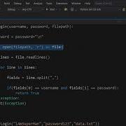 Simple User Login System Using Python