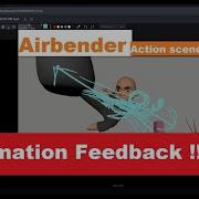 Animation Feedback 02 Airbender Action Scene Animation اردو ह न द
