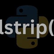 What Does Lstrip Do In Python