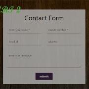 Php Contact Form Part 2